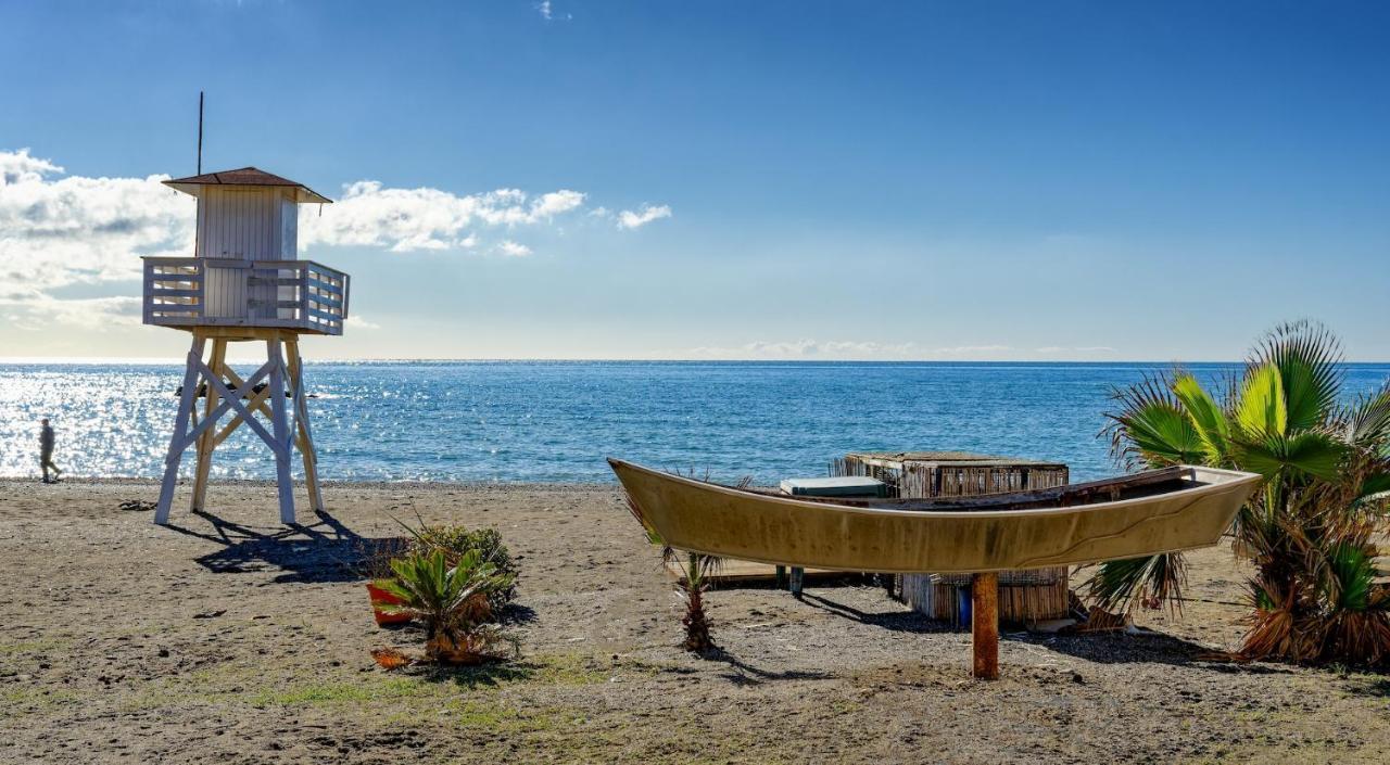 Villa Alboran Beachfront 9Pax Torre de Benagalbon Ngoại thất bức ảnh